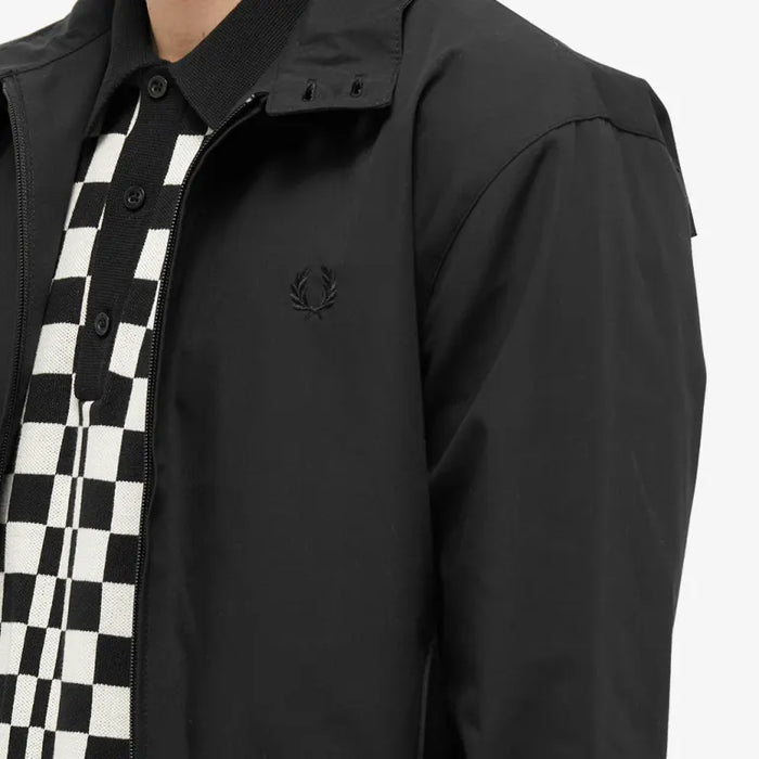 Fred Perry Made In England Harrington Jacket Black
