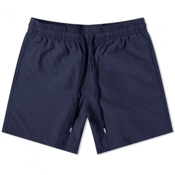 Vilebrequin Moorea Solid Navy Blue Swim Shorts