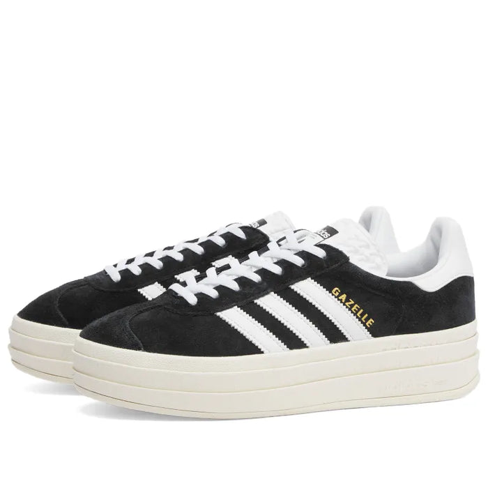 Adidas Gazelle Bold Women's HQ6912 Core Black / Cloud White / Core White