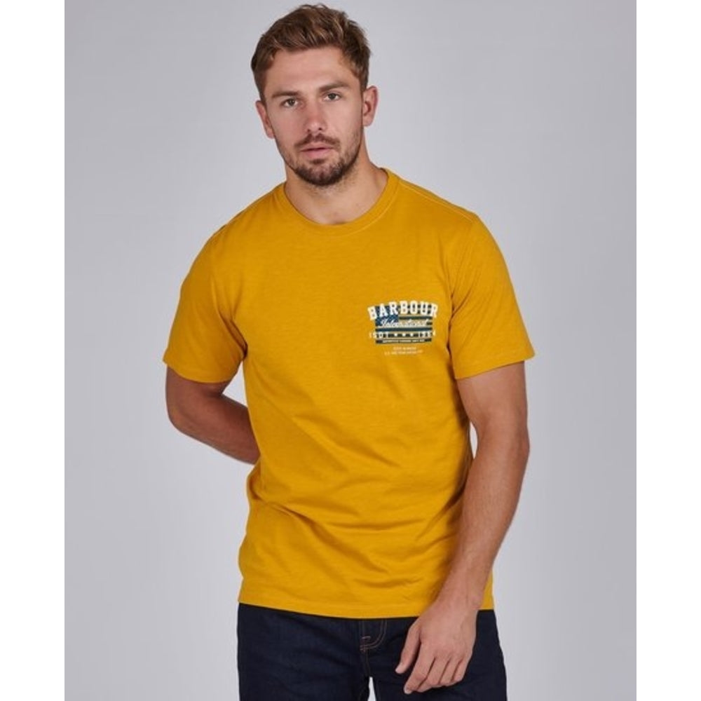 Barbour International Reivers T-Shirt Harvest Gold