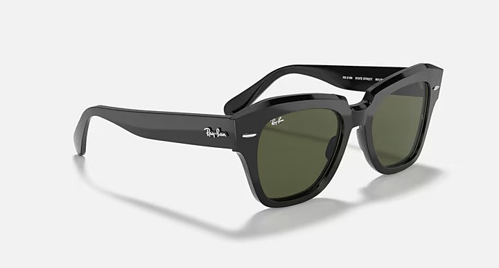 Ray Ban Wayfarer State Street Pulido Negro RB2186 901/31