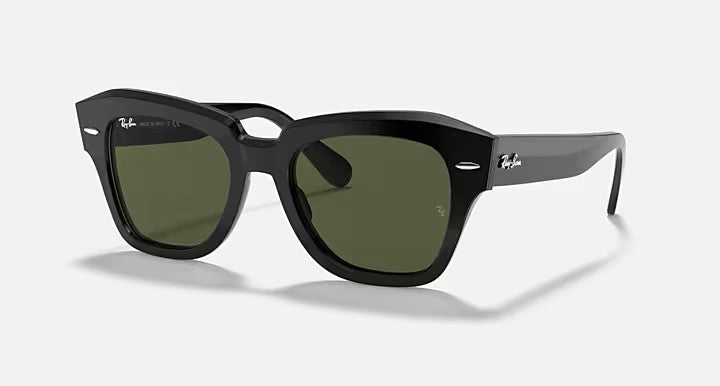 Ray Ban Wayfarer State Street Pulido Negro RB2186 901/31