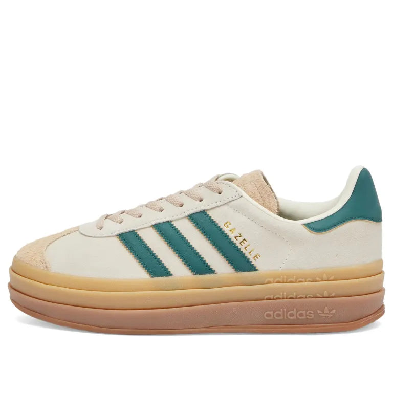 Adidas Gazelle Bold ID7056 Cream White / Collegiate Green / Magic Beige