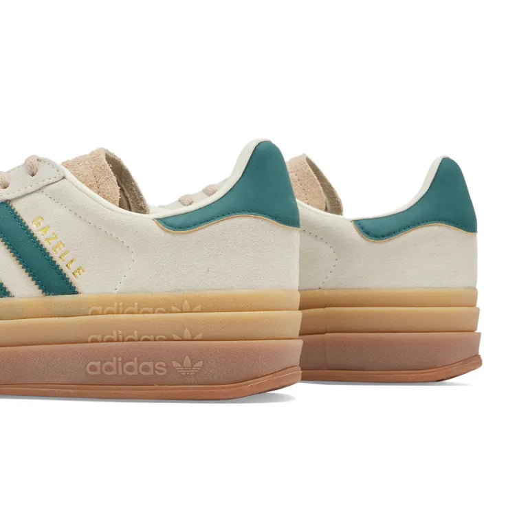 Adidas Gazelle Bold ID7056 Cream White / Collegiate Green / Magic Beige