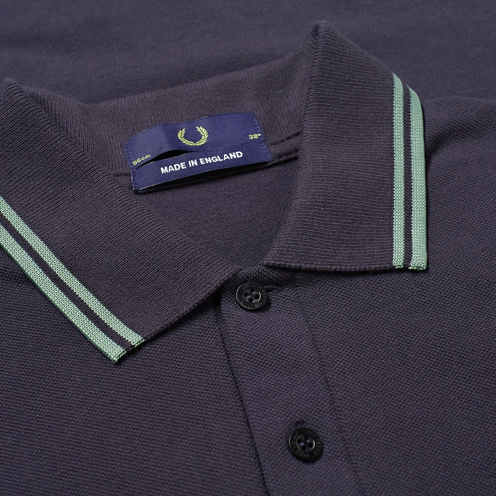 Fred Perry Reissues Original Twin Tipped Polo Navy