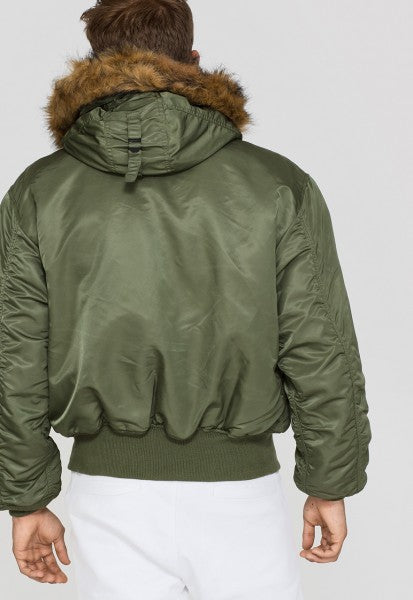 Alpha Industries 45P Hooded Sage Green