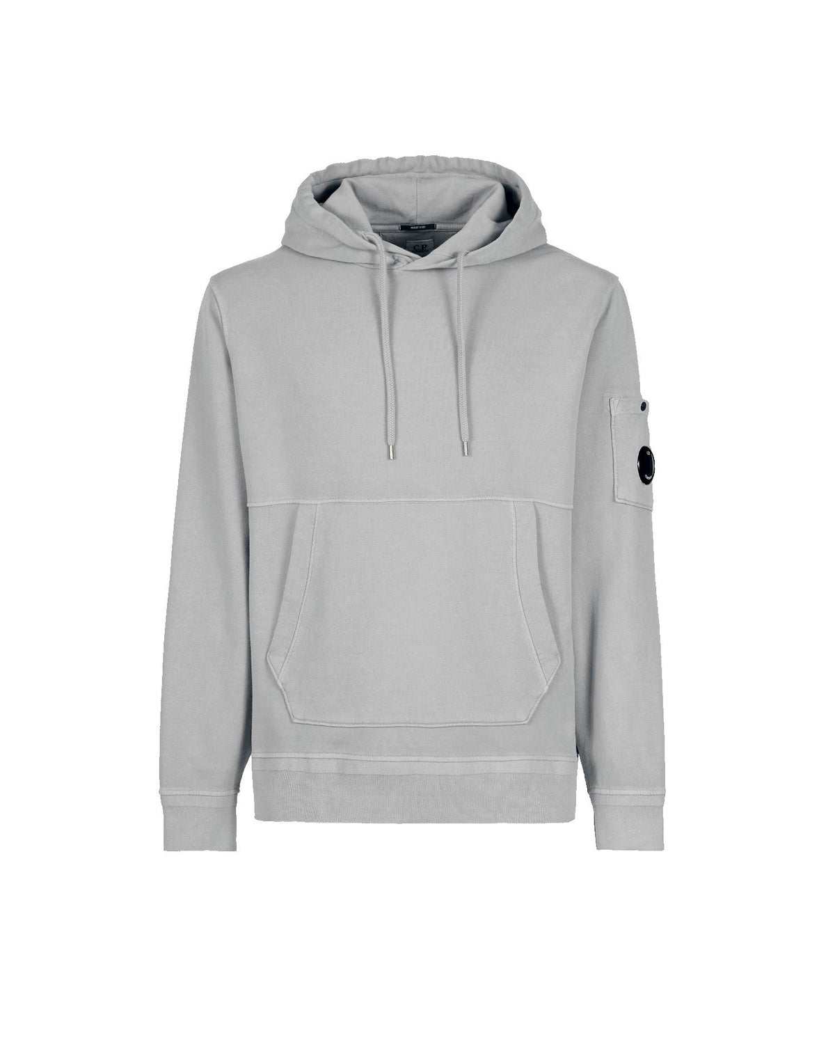 C.P. Company Cotton Fleece Hoodie Flint Grey