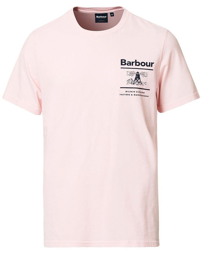 Barbour Chanonry T-Shirt Chalk Pink