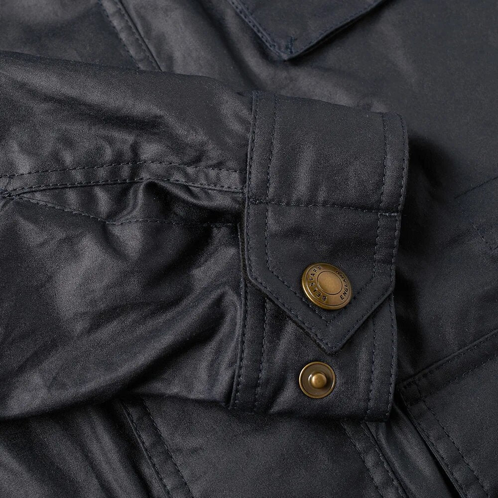 Belstaff Fieldmaster Jacket Waxed Cotton Dark Navy