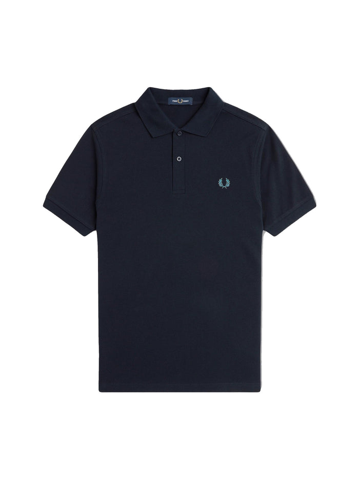 Fred Perry Slim Fit Plain Polo Navy / Blue