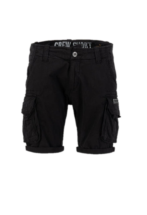 Alpha Industries Crew Cargo Short Black