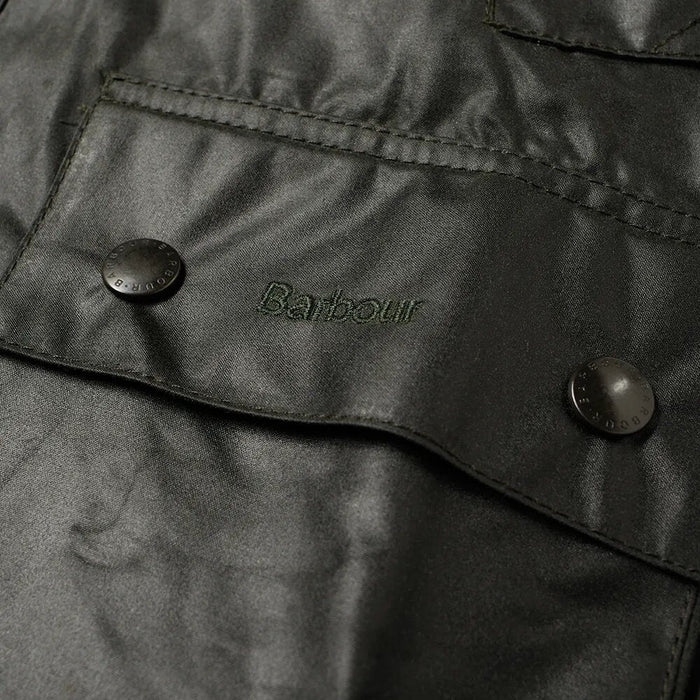 Barbour Bedale Wax Jacket Sage Green