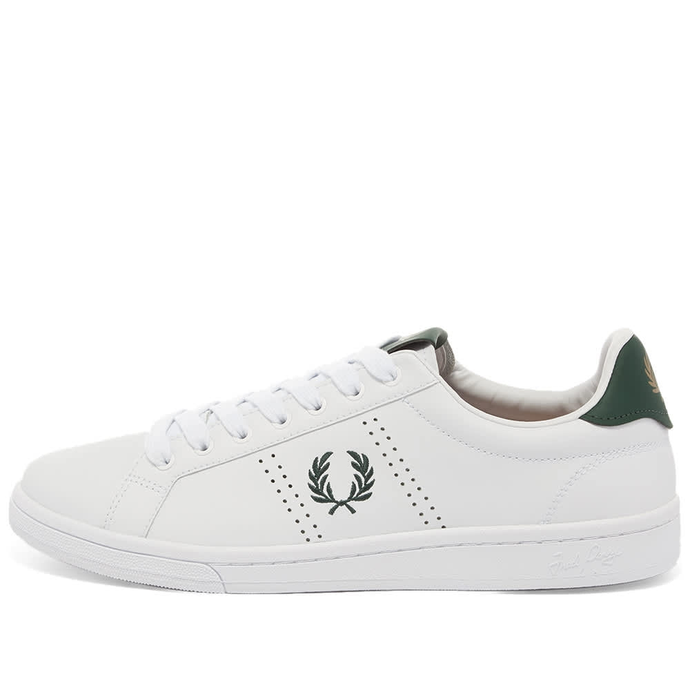 Fred Perry B721 Leather White
