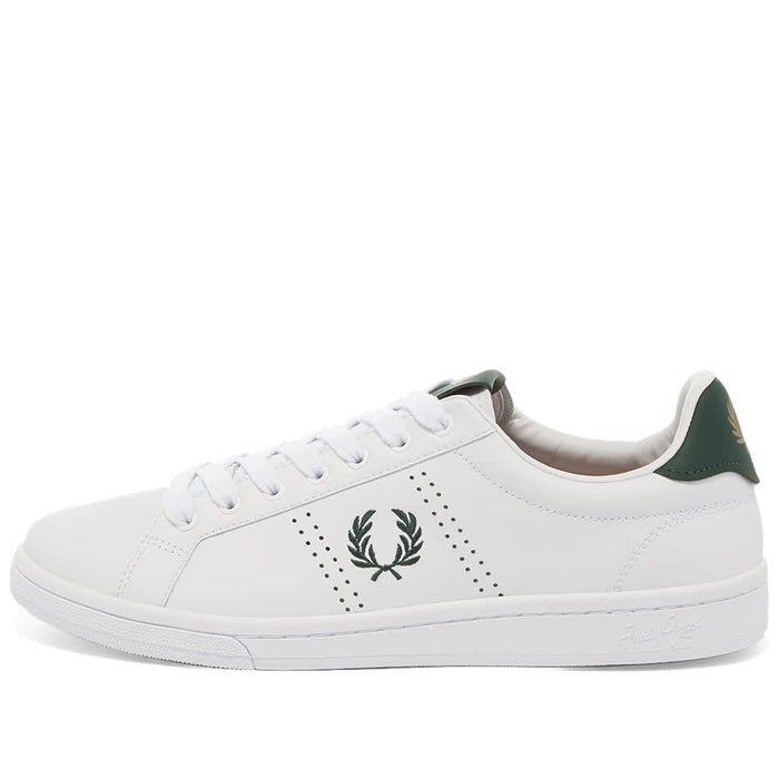 Fred Perry B721 Leather White