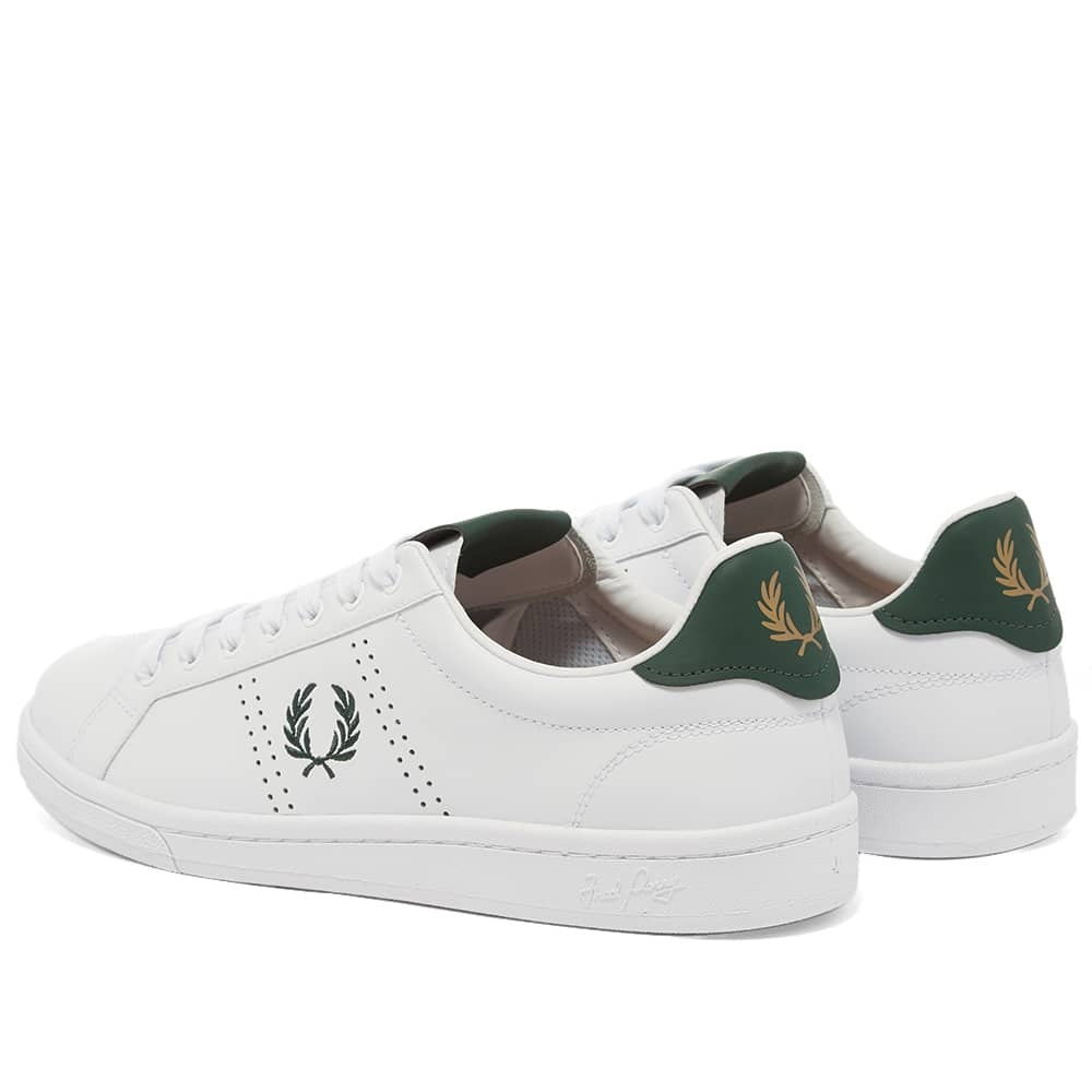 Fred Perry B721 Leather White
