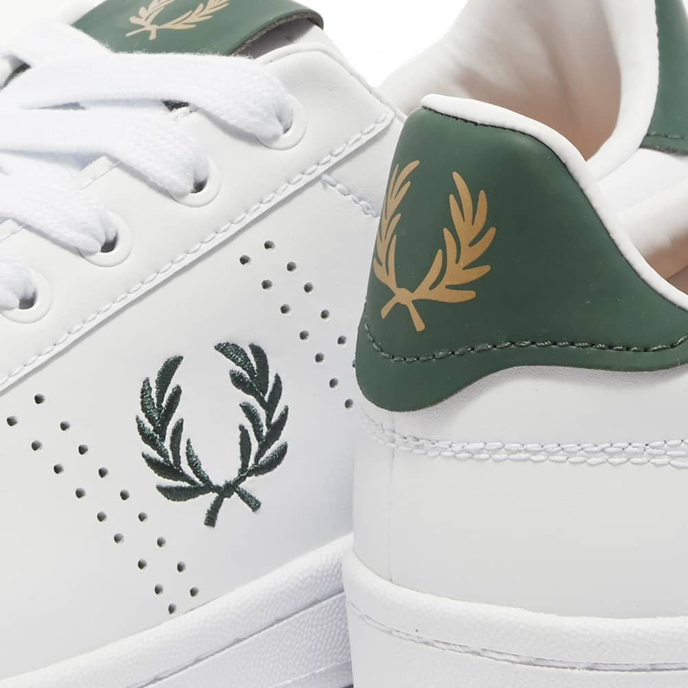 Fred Perry B721 Leather White
