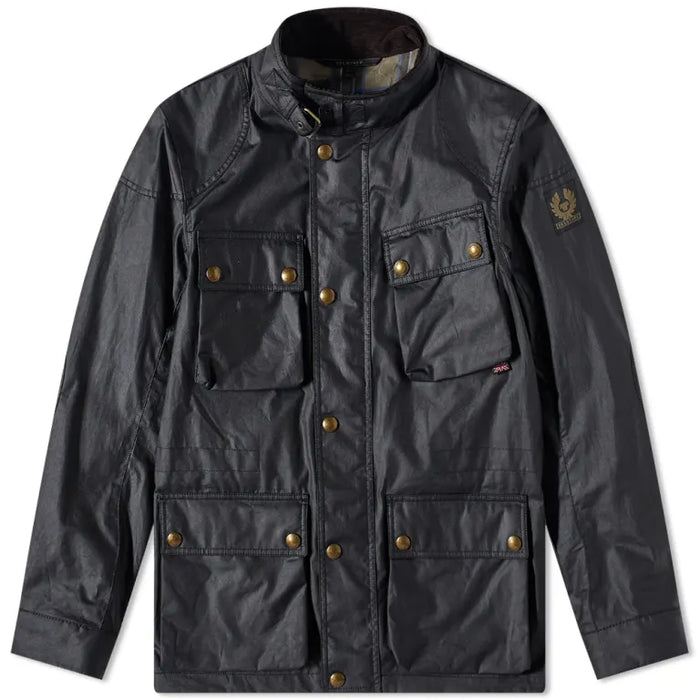 Belstaff Fieldmaster Jacket Waxed Cotton  Black
