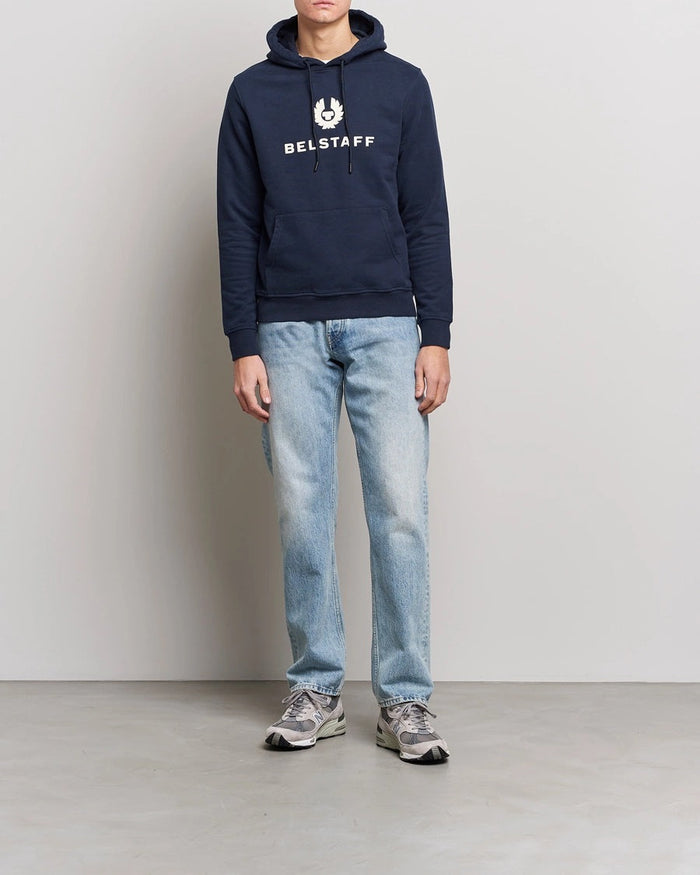 Belstaff Signature Hoodie Dark Ink
