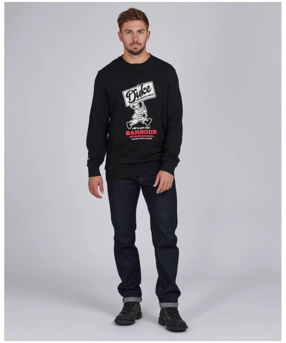 Barbour International Famous Duke Sweatshirt Black