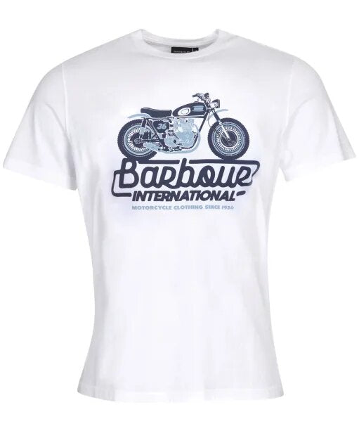 Barbour International Reflex T-Shirt White