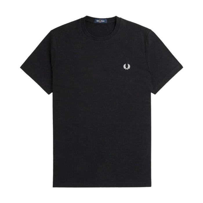 Fred Perry Laurel Wreath Graphic T-Shirt Black