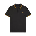 Fred Perry Slim Fit Twin Tipped Polo Grey