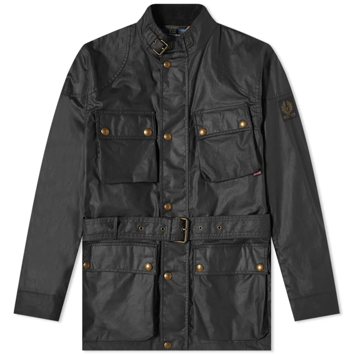 Belstaff Trialmaster Jacket Waxed Cotton Black