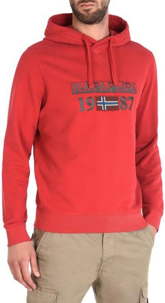 Napapijri Berthow Hoodie Red