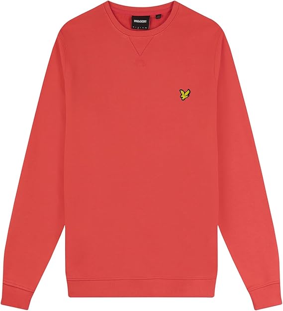 Lyle &amp; Scott Men's Crew Neck Sweatshirt Electric Pink