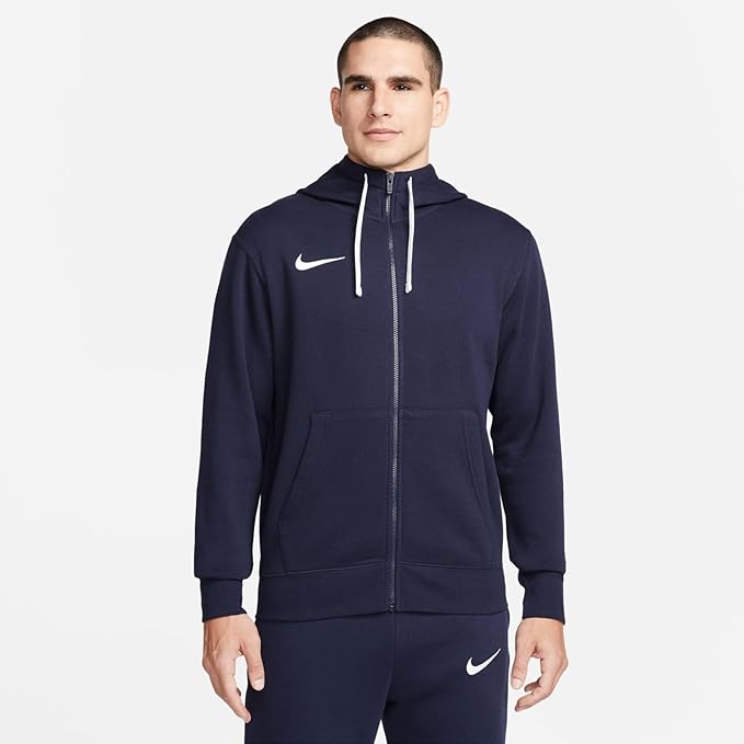 Nike M Nk Flc Park20 Fz Hoodie Sudadera, Obsidian/White/White