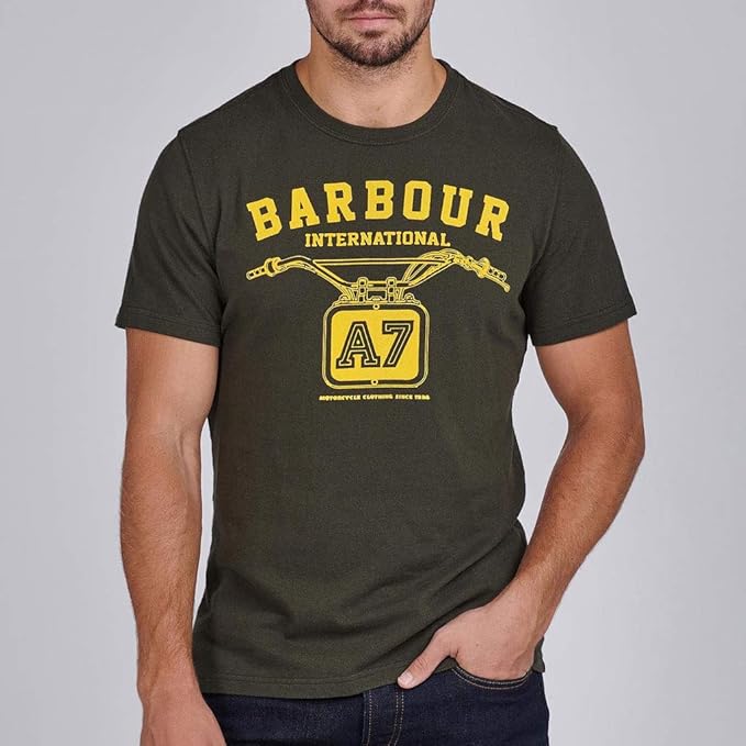 Barbour International Legendary A7 T-Shirt Forest