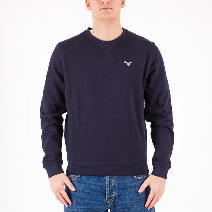 Barbour Ridsdale Crew-Neck Sweatshirt Navy