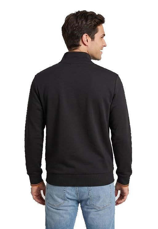 Fred Perry Sudadera Media Cremallera Anchor Grey / Golden