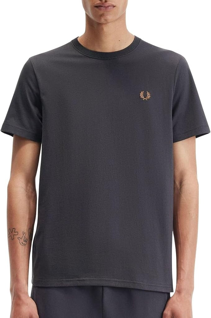 Fred Perry Crew Neck T-Shirt Grey