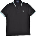 Fred Perry Reissues Original Twin Tipped Polo Black