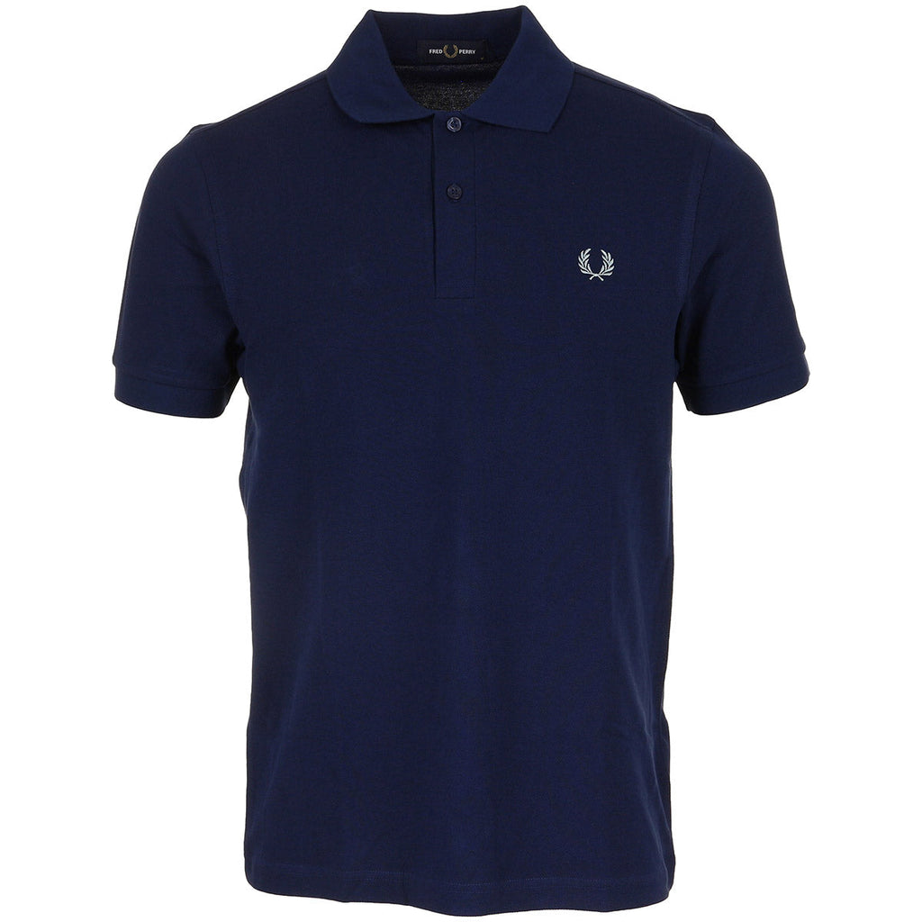 Fred Perry Slim Fit Plain Polo Navy / Blue