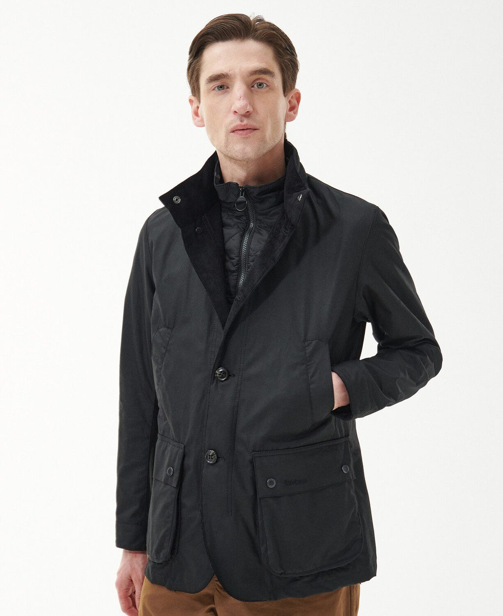 Barbour Century Wax Jacket Black