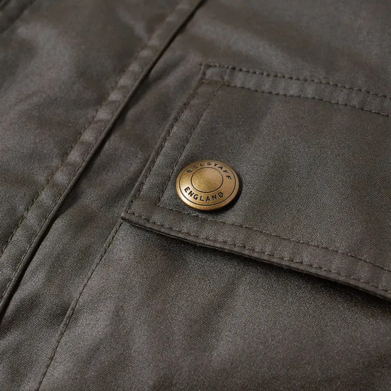 Belstaff Racemaster Waxed Jacket Faded Olive