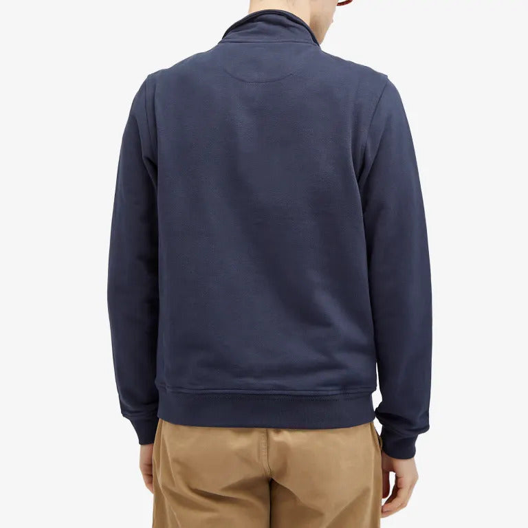 Belstaff Quarter Zip Sweatshirt Dark Ink