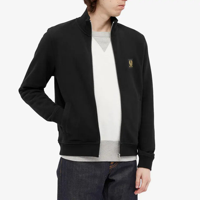 Belstaff Full Zip Sweatshirt Black