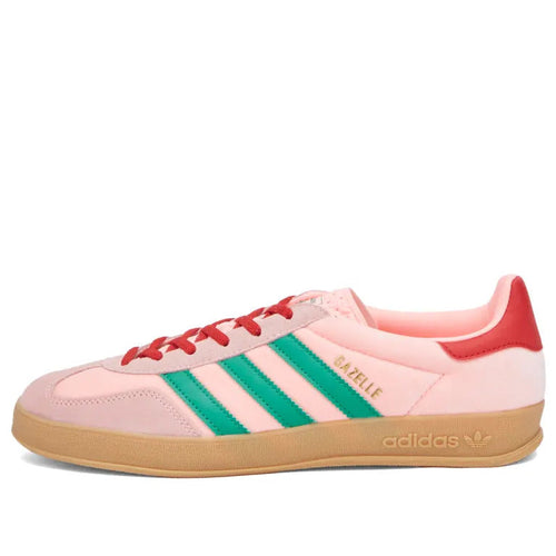 Adidas Gazelle Indoor Woman JI2713 Court Green / Glow Pink / Gum