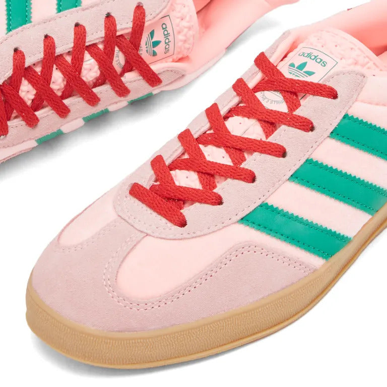 Adidas Gazelle Indoor Woman JI2713 Court Green / Glow Pink / Gum