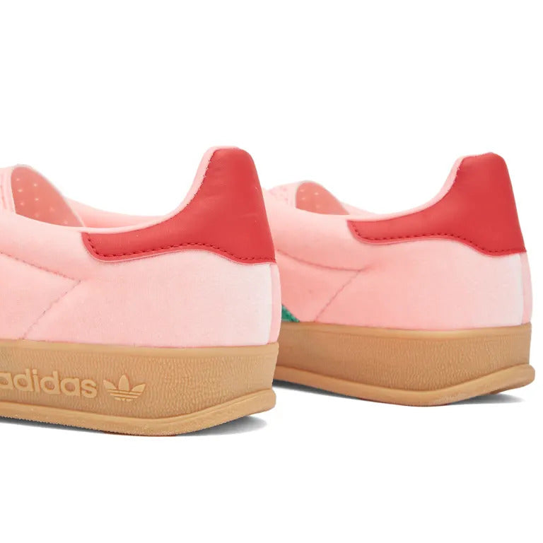 Adidas Gazelle Indoor Woman JI2713 Court Green / Glow Pink / Gum