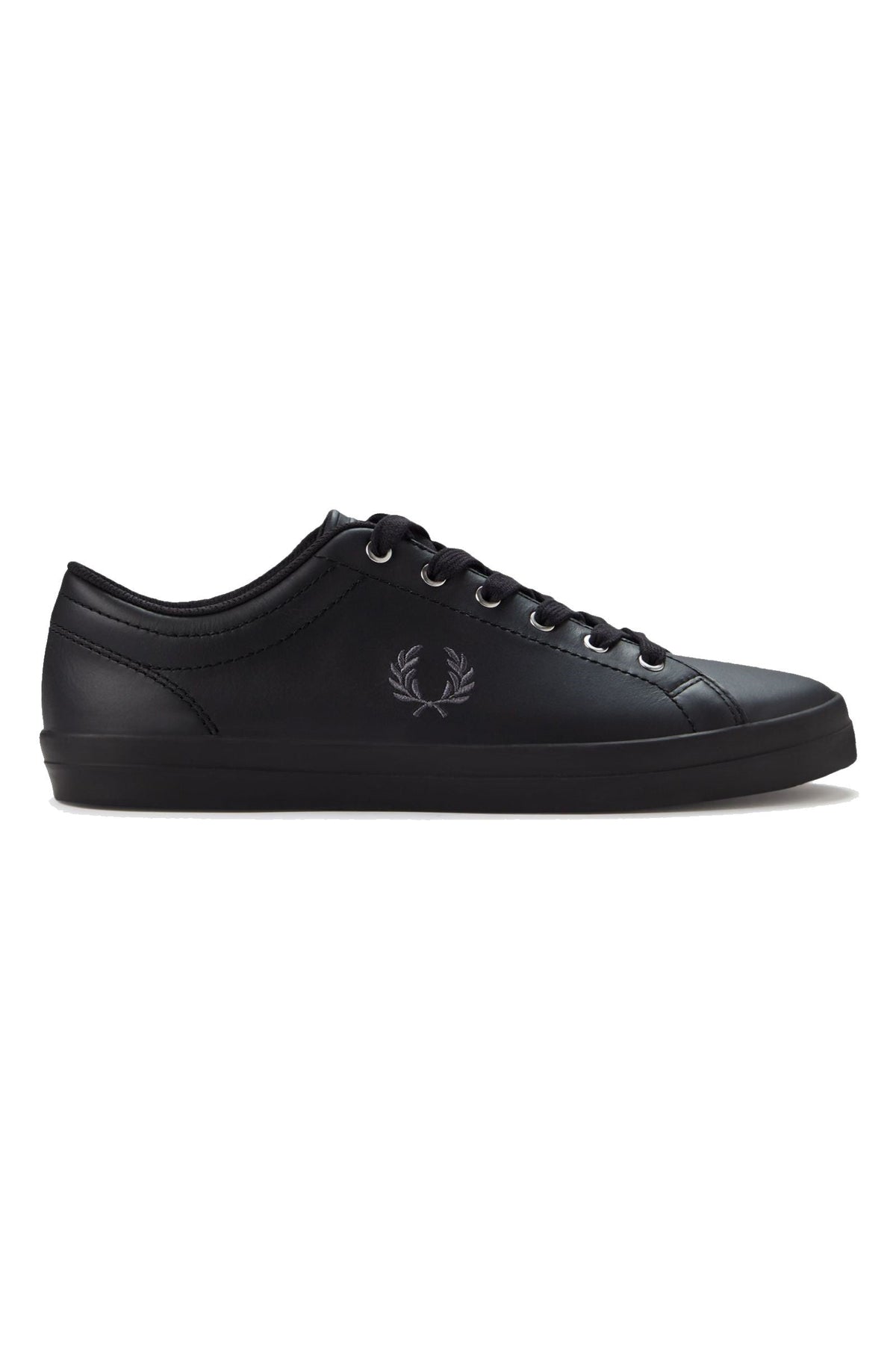 Fred Perry Baseline Leather B1306 Black