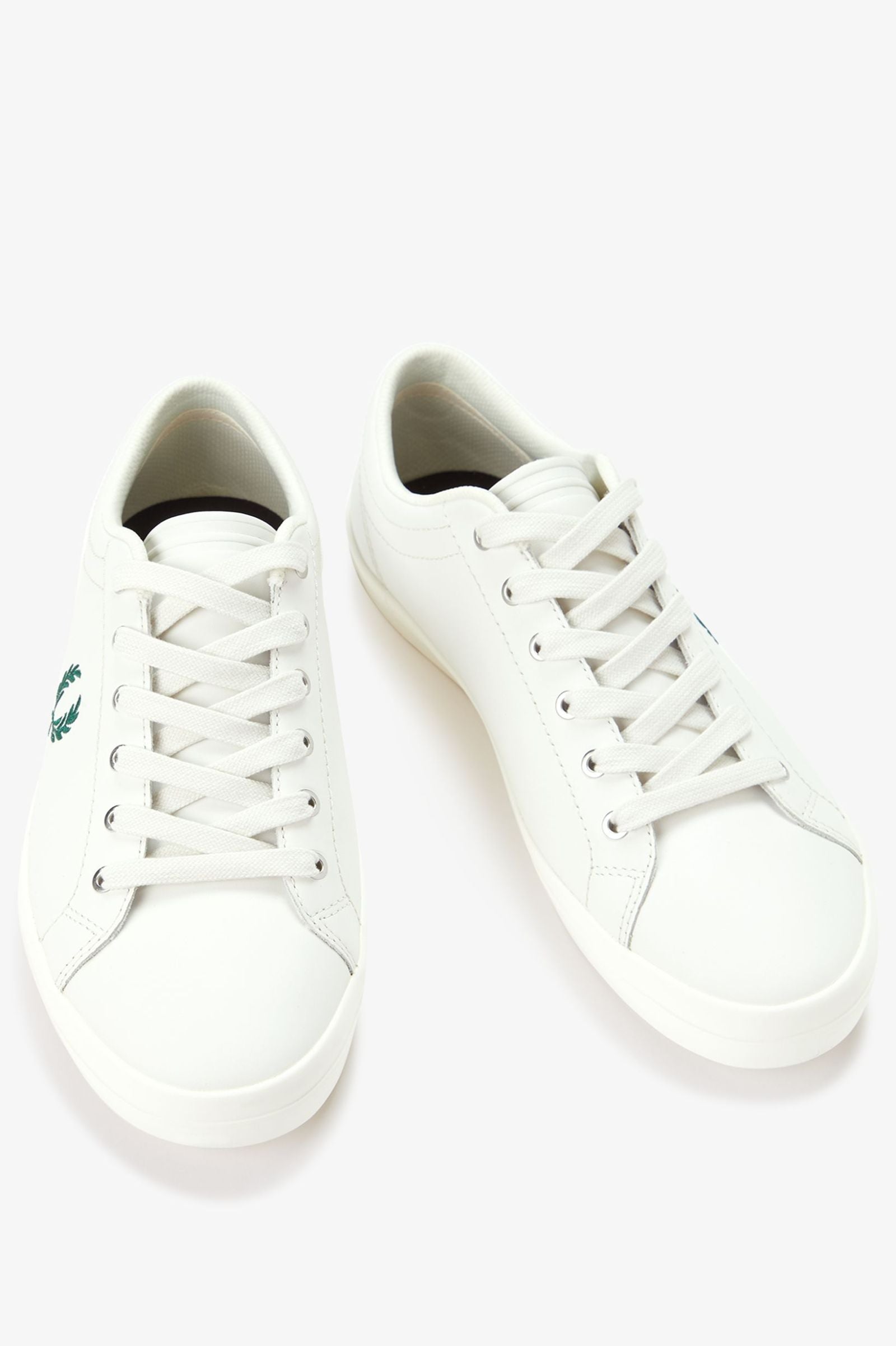 Fred Perry Baseline Leather B1306 Snow White