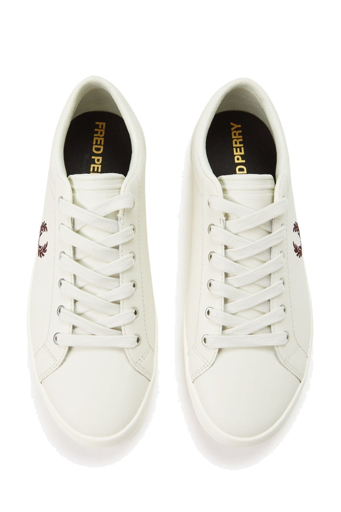 Fred Perry Baseline Leather B1306 Light Ecru
