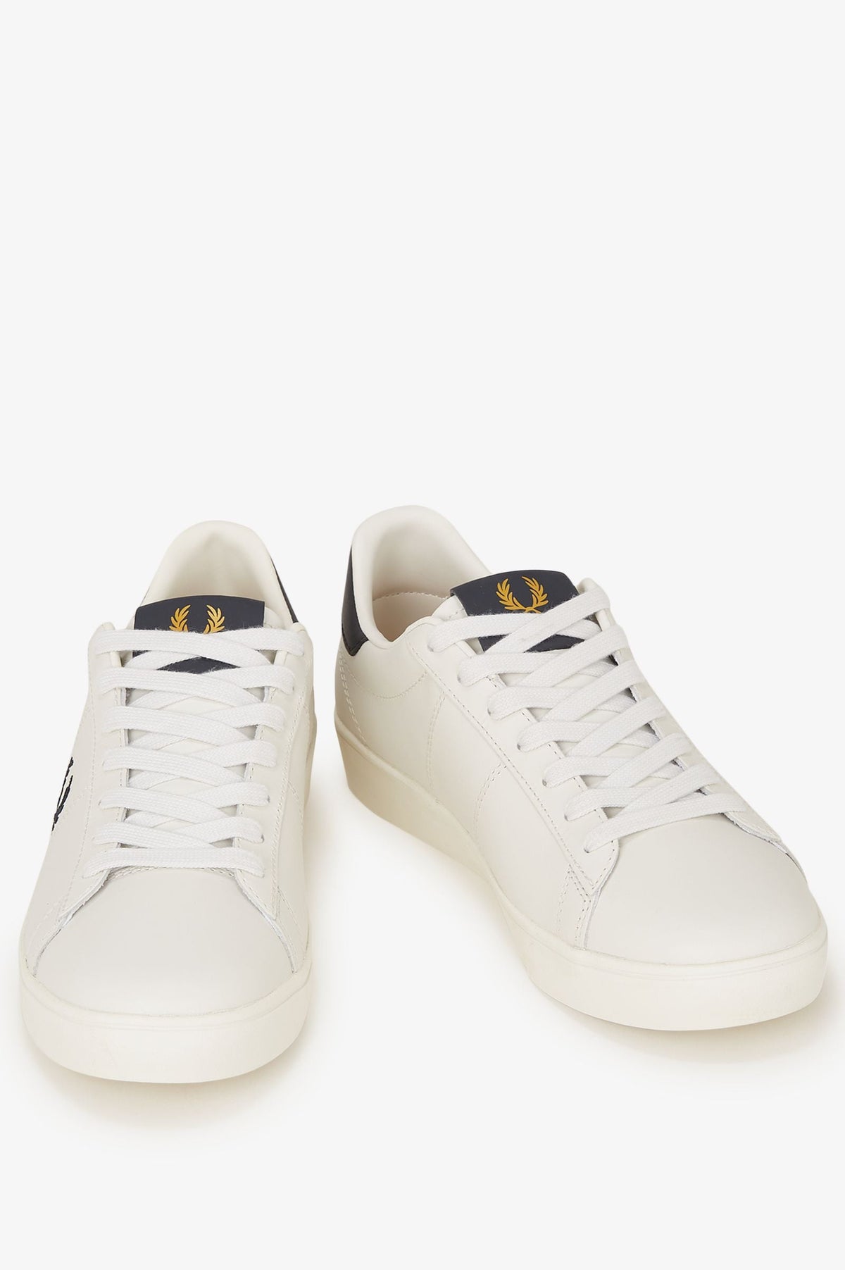Fred Perry Spencer Leather B4334 Porcelain