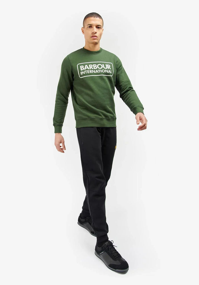 Barbour International Large Logo Sweatshirt Kombu Green
