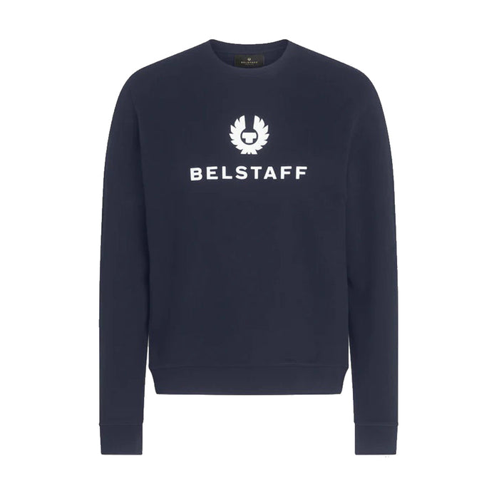Belstaff Signature Crewneck Sweatshirt Dark Ink