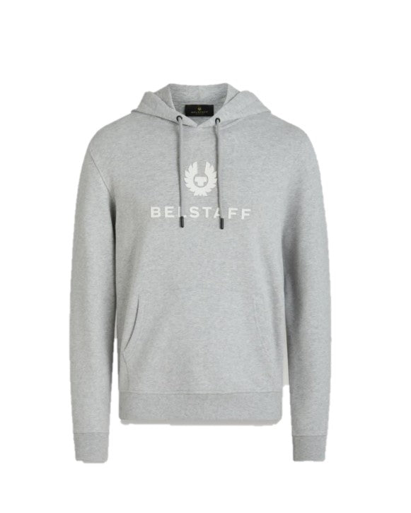 Belstaff Signature Hoodie Old Silver